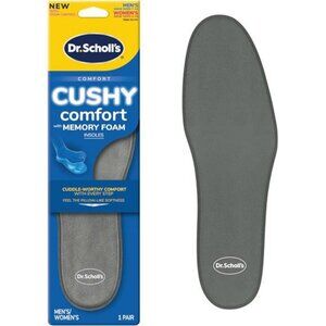 Memory Foam Insoles Full Foot Cushion Trim to Fit Shoe Inserts Unisex Comfort